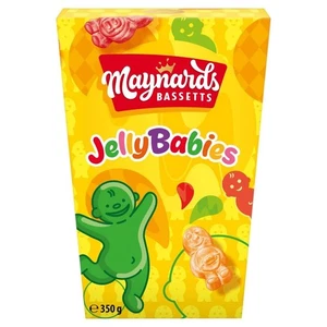 Maynards Bassetts Jelly Babies Sweets 350g Carton – UK Candy Treat - Picture 1 of 2