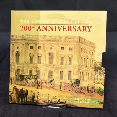 2001 Unc US Capitol Visitor Center Commemorative Clad Half Dollar (#272) - Image 1 of 4