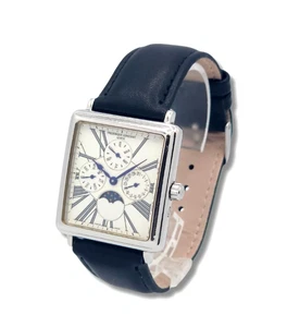 Reloj Frederique Constant FC265X3C5/6 Blanco Fase Lunar Qz 36mm De Japón - Imagen 1 de 10