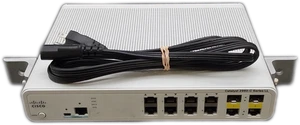 Cisco WS-C2960C-8TC-S 8-Port PoE Gigabit Switch  - Picture 1 of 9