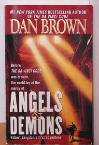 Angels & Demons, by Dan Brown, 2000 THRILLER Paperback 5800 - Picture 1 of 2
