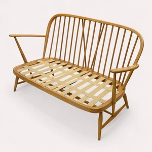 Ercol 2 Seater Windsor Sofa Model 334/2 Frame Only New Webbing FREE UK Delivery - Picture 1 of 23