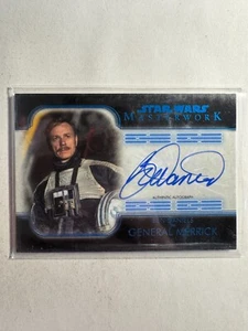 K305,356 - 2018 Topps Star Wars Masterwork Auto Blue Foil #ABDN Ben Daniels/99 - Picture 1 of 1