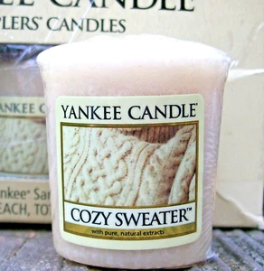 LOTTO 6 Yankee Candle Ritirati "COZY SWEATER" Sampler Votivi ~ SUPER RARI~ NUOVI - Foto 1 di 1