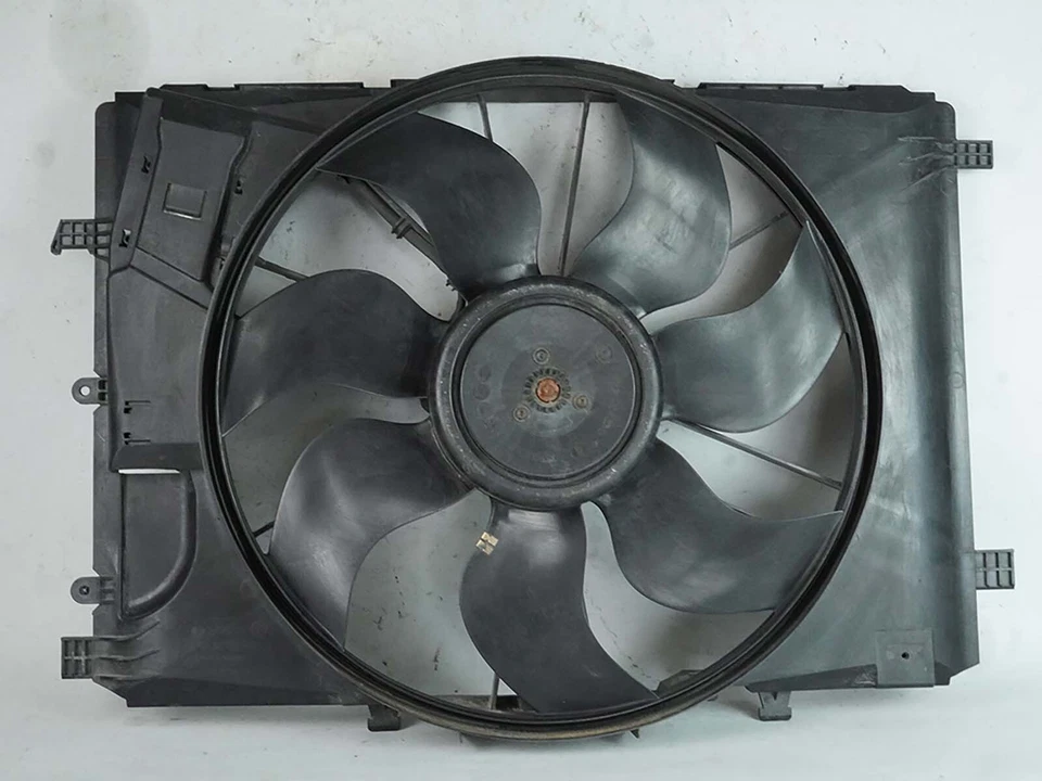 2010 - 2016 Mercedes Benz E Class W212 E350 Electric Cooling Fan Shroud Motor Foto 1 de 4