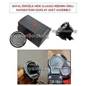Genuine ROYAL ENFIELD NEW CLASSIC REBORN 350 "NAVIGATION DISPLAY UNIT ASSEMBLY" - Picture 1 of 6