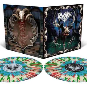 RWAKE Voices Of Omens 2LP Vinyl Blue White Splatter NEW Relapse Records RR67121 - Picture 1 of 1