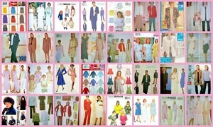 L@@K! OOP BUTTERICK SEWING PATTERNS-MISSES & WOMEN'S PLUS SIZES: 6-26 - U PICK! - Picture 1 of 40