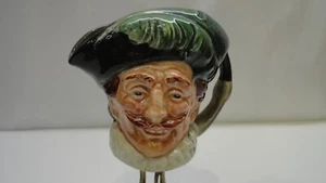 Vintage Royal Doulton Toby  THE CAVALIER  Character Mug 3" Tall Made in England - Picture 1 of 8