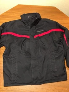 Descente Juniors Ski Jacket D5-2341 Black/Red 14/150 See Pics - Picture 1 of 12