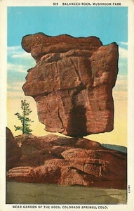 Colorado Postkarte Balanced Rock Garden of Gods unbenutzt  - Bild 1 von 2