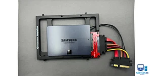 Samsung 860 QVO 1TB V-NAND SSD MZ-76Q1T0 w/AdaptaDrive drive for iMac A1419 - Afbeelding 1 van 5