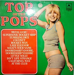 Top Of The Pops Volume 24 LP Vinyl Record 1972 Compilation Various Artists - Picture 1 of 17