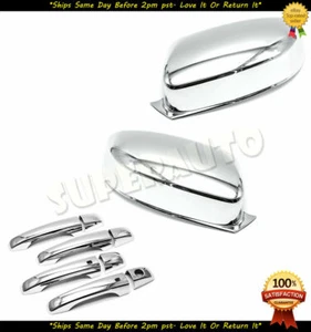For 2011-2020 Chrysler 300/300C Chrome Mirror&Handles Covers Combo Trim Set Unit - Picture 1 of 1