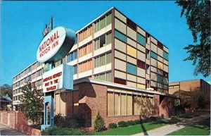 Cartolina National Motor Inn Madison Wisconsin 31312C non spedita - Foto 1 di 2