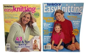 2 Family Circle Easy Knitting Magazine Spring/Summer 2006 Issue - Picture 1 of 12
