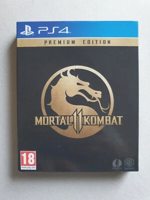 Mortal Kombat 11 Edition Premium Steelbook + jeu (PS4) NEUF / NEW 🇨🇵 - Photo 1/4