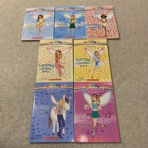 Rainbow Magic The Pet Fairies Lote de 7 libros de cuentos de bolsillo conjunto Daisy Meadows - Imagen 1 de 12