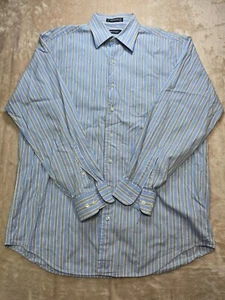 Nautica Button Down Dress Shirt Size 16 34/35 100% Cotton - Picture 1 of 10