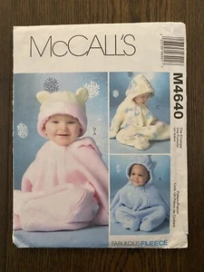 McCall’s M4640 Kleinkinder Buntings und Mütze - Gr. S, M, L und XL - Bild 1 von 6