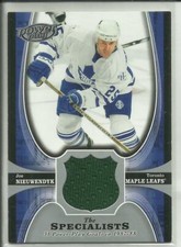 2005-06 Upper Deck Power Play The Specialists Jerseys #TS-JN Joe Nieuwendyk