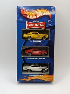 Hot Wheels Series lll Little Debie Set `70 Chevelle `69 Mustang Much I `70 Runne - Picture 1 of 2