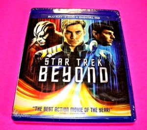 STAR TREK BEYOND - BLU-RAY + DVD + DIGITAL HD - 2016 - FACTORY SEALED - NEW - Foto 1 di 2
