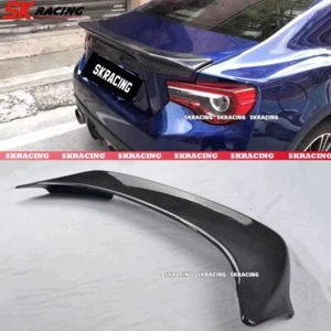 Forged/Carbon Fiber/Black Rear Spoiler Wing For 2013-2020 Toyota GT86 Subaru BRZ - Picture 1 of 16