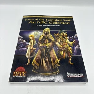 Faces of the Tarnished Souk: An NPC Collection- Pathfinder RPG- Very Good - Picture 1 of 6