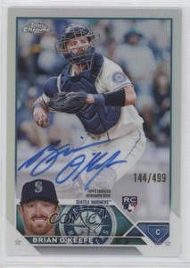 2023 Topps Chrome Rookie Auto Refractor /499 Brian O'Keefe #RA-BO Auto