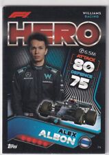 Topps F1 Turbo Attax 2022 Formel 1 Karte Nr. 79 Alex Albon (Williams) – F1 Hero