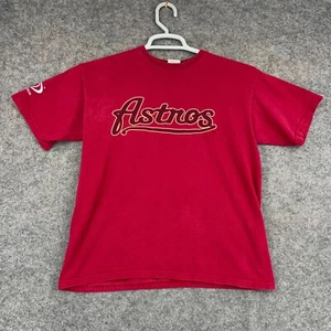 Houston Astros Shirt Mens Youth XL Red Stadium Giveaway MLB Baseball Fanatics - Picture 1 of 11