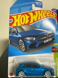 Hot Wheels - '19 Mercedes-Benz A-Class (Metalflake Blue) - Picture 1 of 2
