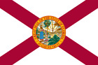FLORIDA STATE FLAG, STICKER, DECAL, 6 YR VINYL (FREE GIFT) TRUCK, CAR, WALL ETC