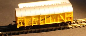 Märklin 8606, (1 B)  Spur Z, Bananenwagen, ohne OVP, guter Zustand siehe Bilder. - Picture 1 of 4