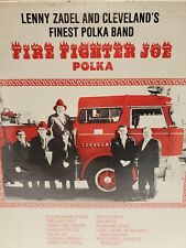 Lenny Zadel Cleveland's Finest Polka Fire Fighter Joe LP Truck NEW SEALED VTG 