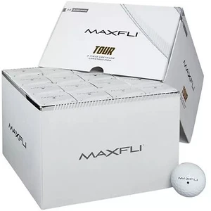 Maxfli 2023 Tour Golf Balls Gloss White- Faster Ball Speeds Core Design - 48 Pcs - Picture 1 of 4