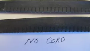 GENUINE LEATHER PIPING Welting Trims 1/2" No Cord Slashed Edge Black 15 yds - Picture 1 of 1