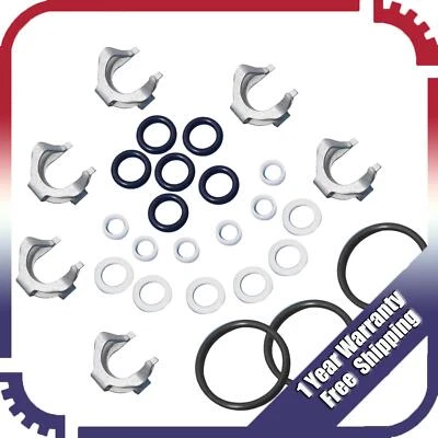 1 x Fuel Injector O-Ring Kit fits for 2009-2015 Volkswagen CC 3.6L V6 Foto 1 de 4