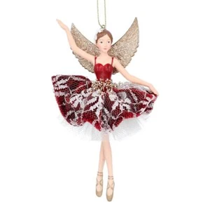 Gisela Graham Ballerina in Burgundy Dress - Picture 1 of 1