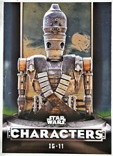 Topps Star Wars UK The Mandalorian Characters C-5 IG-11 Base Insert