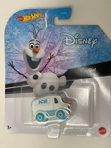 Coche Personaje Hot Wheels Disney Olaf *** TOTALMENTE NUEVO *** - Imagen 1 de 2