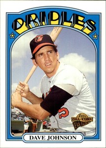 2005 Topps All-Time Fan Favorites Orioles Baseball Card #55 Dave Johnson