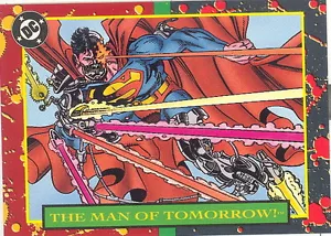 DC BLOODLINES 1993 TARJETA PROMOCIONAL SKYBOX P2 SUPERMAN - Imagen 1 de 1