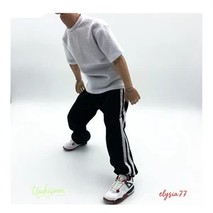 1/6 Scale Sports T-Shirt Pants Set For 12" Male Action Figure Fashion Outfit - Picture 1 of 4