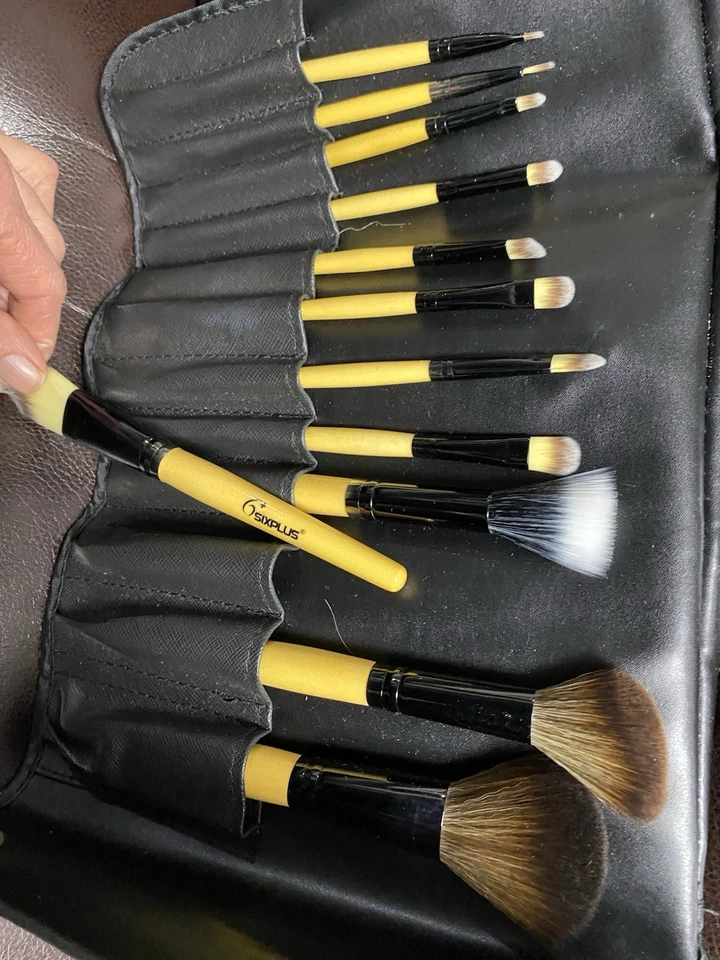 Juego de 12 brochas de maquillaje de Six Plus brochas de maquillaje Foto 1 de 2