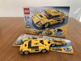 LEGO CREATOR: 4939 Cool Cars , 3 in 1, Complete, Includes Instruction Manuals