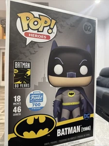 Funko Pop! Vinile Mega 18 pollici: DC Universe - Batman (1966) (18 pollici) 700 pezzi  - Foto 1 di 11