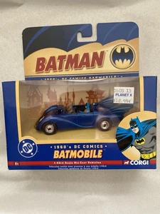 2005 Corgi Classics 1960's DC Comics Batmobile with Batman 1:43 - unopened - Picture 1 of 6