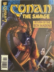 CONAN THE SAVAGE MAGAZINE # 7 ~ 1996 IL RITORNO DELLE FANCIULLE DI FERRO ~ KAYANAN DIXON - Foto 1 di 1